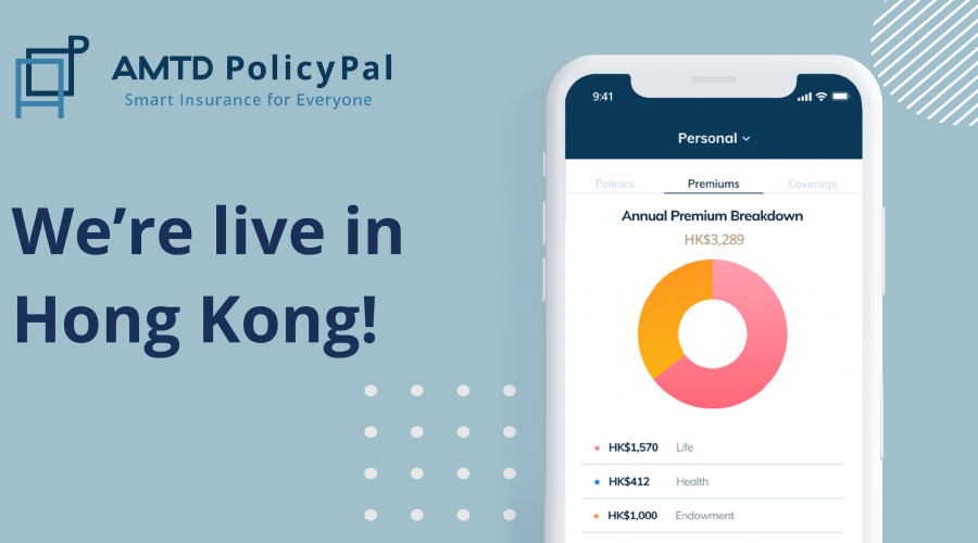 Banner image for - AMTD PolicyPal launches in Hong Kong during Hong Kong Fintech Week 2021